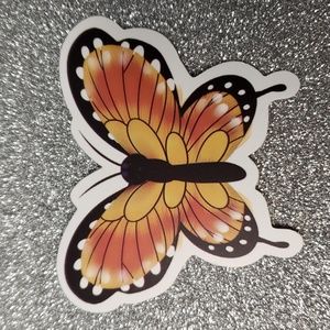 NATURE WATERPOOF Sticker Butterfly